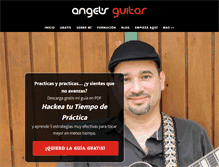 Tablet Screenshot of angelsguitar.com